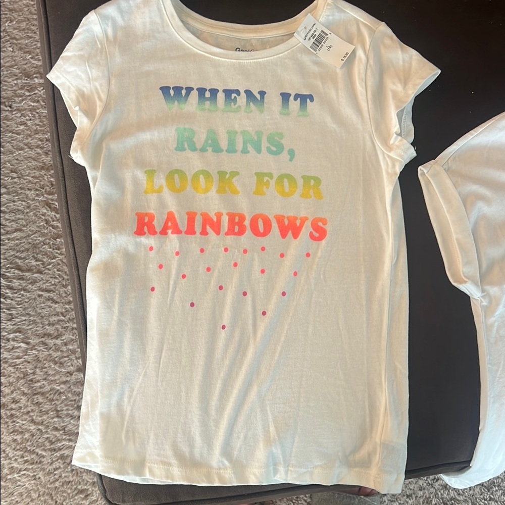 GAP Rainbow Graphic Tee